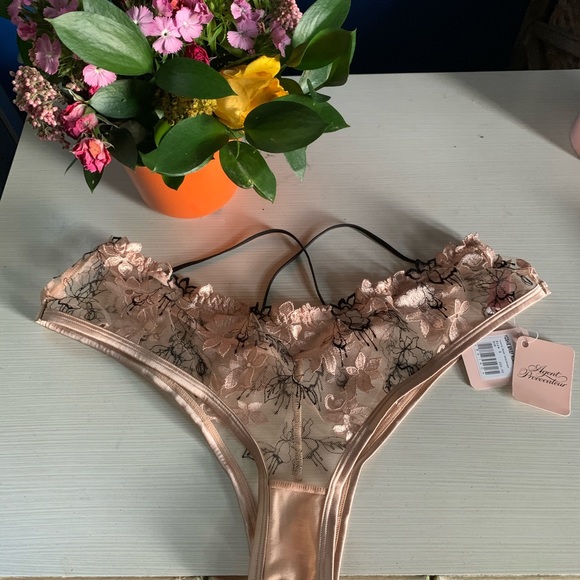BNWT Agent Provocateur Yoshie Brief $230 in 4 (L) - Picture 2 of 8